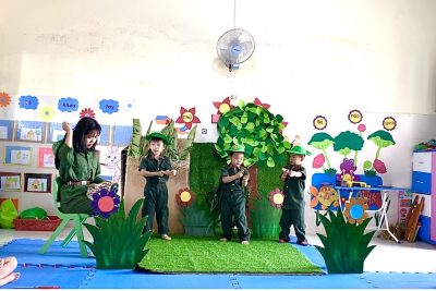Trường MN Anh Đào tiếp tục đẩy mạnh tổ chức sinh hoạt chuyên môn
